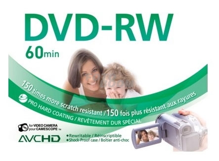 RW60E5P DVD-RW 8cm 2,8Gb 60min. x5unid