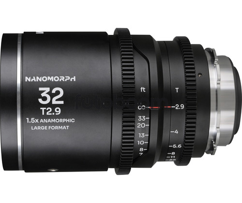 32mm T/2.9 Nanomorph LF 1.5x (Plata, FF, PL+EF)