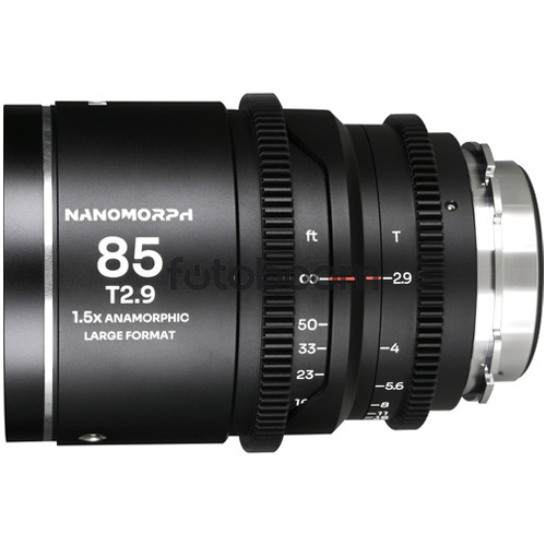 85mm T/2.9 Nanomorph LF 1.5x (Plata, FF, PL+EF)