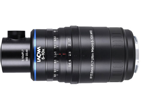 17.5mm f/1.7 5-10X Aksen Ultra Macro APO Coaxial (Sony E)