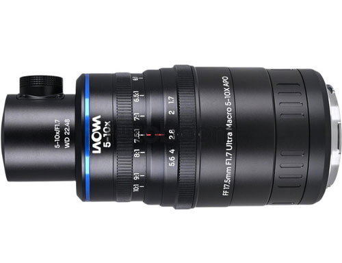 17.5mm f/1.7 5-10X Aksen Ultra Macro APO Coaxial (Leica L)