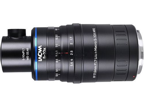 17.5mm f/1.7 5-10X Aksen Ultra Macro APO Coaxial (Canon RF)