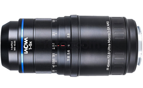 45mm f/2.8 1-5X Aksen Ultra Macro APO (Sony E)