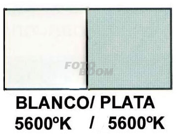 Skylite Tela Difusora Blanco/Plata 1,1x1,1m