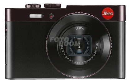 C Leica Typ112 Rojo oscuro +SDHC-8Gb CLASS-10 + Estuche Piel