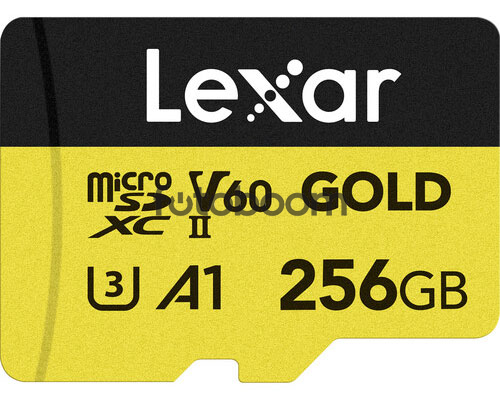 microSDXC Gold UHS-II 256GB V60