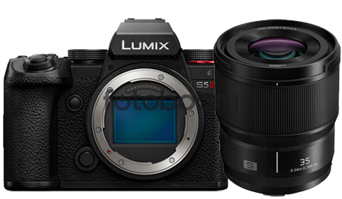 LUMIX S5M2 + 35mm f/1.8 S con 400E Descuento Directo PANASONIC