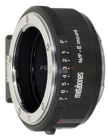 Nikon G Lens (Black Matt) a cuerpo Sony E