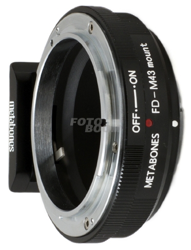 Micro 4/3 a objetivos Canon FD