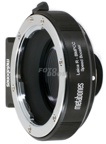 Leica R Lens Speed Booster 0.58x a cuerpo BMPCC