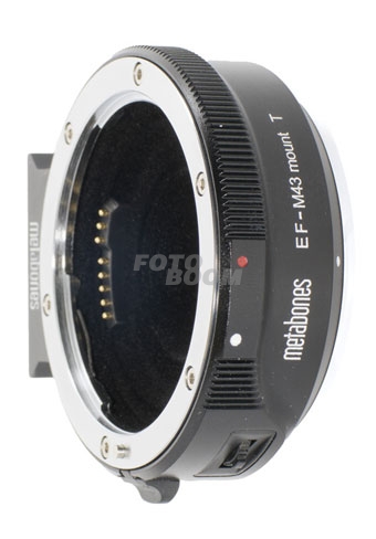 Canon EF Lens T Smart a cuerpo MFT