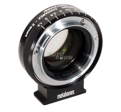 Contarex Lens Speed Booster a cuerpo Fuji X