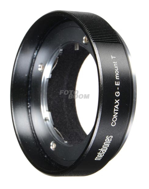 Contax G Lens a cuerpo Sony E
