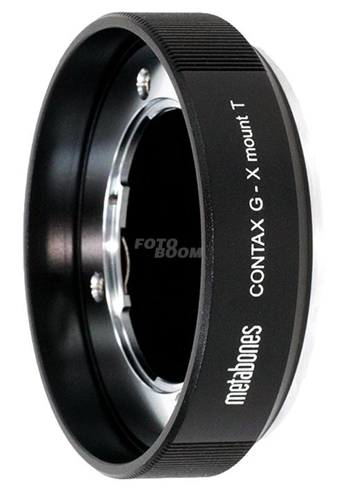 Contax G Lens a cuerpo Fuji X