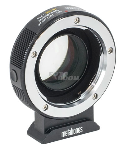 Minolta MD Lens Speed Booster ULTRA 0.71x a cuerpo MFT