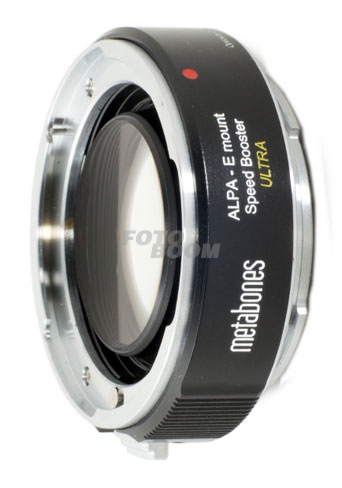 Alpa Lens Speed Booster ULTRA 0.71x a cuerpo Sony NEX