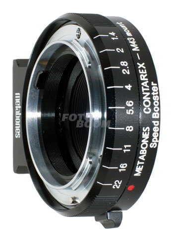 Contarex Lens Speed Booster a cuerpo MFT