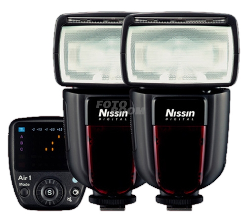 2 X DI700 AIR Nikon + AIR 1 + Garantia Nissin 5 años