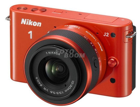 J2 Nikon1 Naranja + 10-30mm VR
