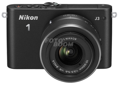 J3 Nikon1 Negra + 10-30mm VR