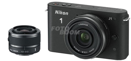 J1 Nikon1 Negra + 10-30mm VR + 10mm VR Pancake