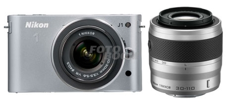 J1 Nikon1 Plata + 10-30mm VR + 30-110mm VR