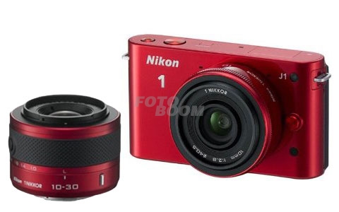 J1 Nikon1 Roja + 10-30mm VR + 10mm VR Pancake