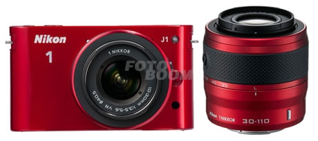 J1 Nikon1 Roja + 10-30mm VR + 30-110mm VR