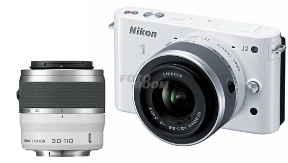 J2 Nikon1 Blanca + 10-30mm VR + 30-110mm VR