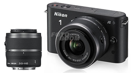 J2 Nikon1 Negra + 10-30mm VR + 30-110mm VR