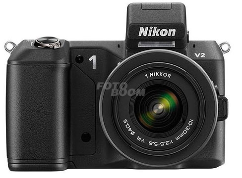 V2 Nikon1 Negra + 10-30mm VR