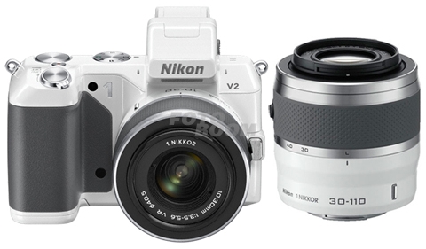 V2 Nikon1 Blanca + 10-30mm VR + 30-110mm VR