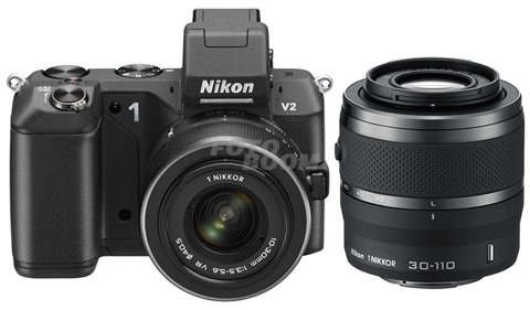 V2 Nikon1 Negra + 10-30mm VR + 30-110mm VR