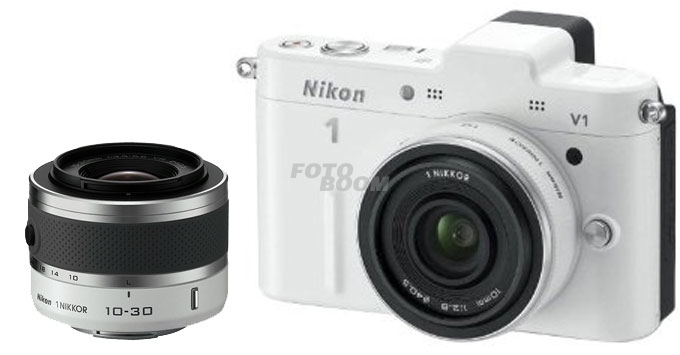 J1 Nikon1 Blanca + 10-30mm VR + 10mm VR Pancake