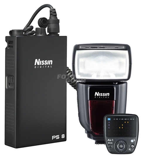 DI700 AIR Canon + AIR 1 + Power Pack PS8 + Garantía Nissin 5 años