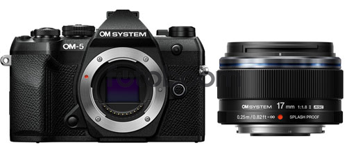 OM-5 II Negra + 17mm f/1.8 Negro II