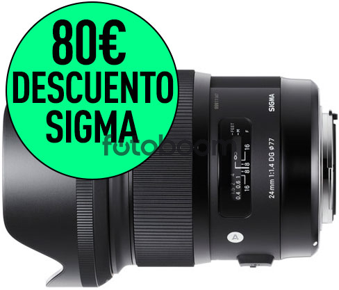 24mm f/1,4 DG HSM (A) para Canon - Sigma Instant Rebate
