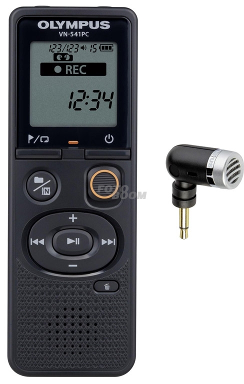 VN-541PC Negra 4Gb + Micrófono unidireccional ME52