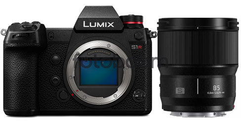 LUMIX S1R + 85mm f/1.8 S con 150E Bonificacion PANASONIC