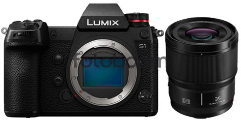 LUMIX S1 + 35mm f/1.8 S con 150E Bonificacion PANASONIC