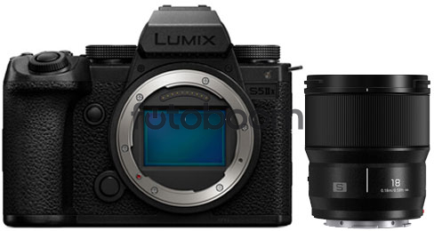 LUMIX S5M2X + 18mm f/1.8 S con 400E Descuento Directo PANASONIC