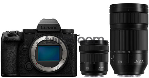 LUMIX S5M2X + 20-60mm f/3.5-5.6 S + 70-300mm f/4.5-5.6 OIS Macro S