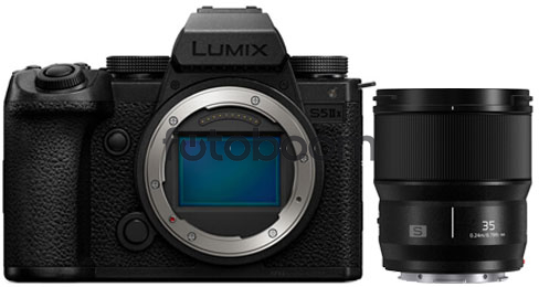 LUMIX S5M2X + 35mm f/1.8 S con 450E Bonificacion PANASONIC