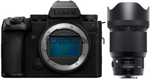 LUMIX S5M2X + 85mm f/1.4 DG AF HSM (A) Leica L con 300E Bonificacion PANASONIC