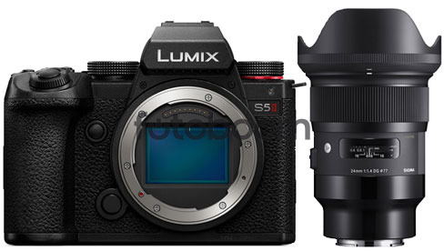 LUMIX S5M2 + 24mm f/1.4 DG HSM (A) Leica L con 400E Bonificacion PANASONIC