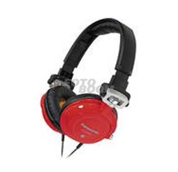 RP-DJS400 Auricular Rojo