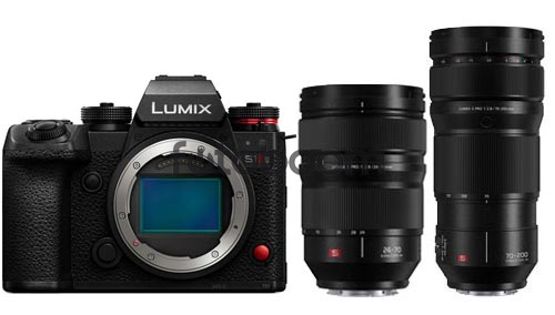 LUMIX S1IIES + 24-70mm f/2.8 S Pro + 70-200mm f/2.8 OIS S