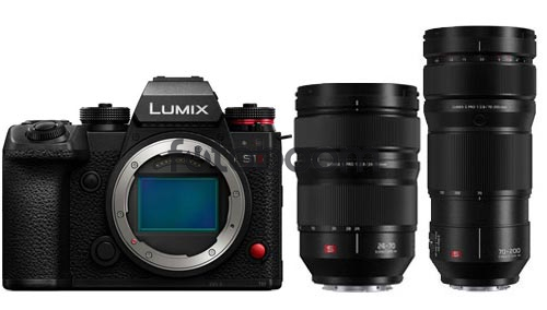 LUMIX S1IIE + 24-70mm f/2.8 S Pro + 70-200mm f/2.8 OIS S