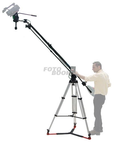 Preciso 2,4m DSLR Video Crane Arm + Heavy Duty Stand