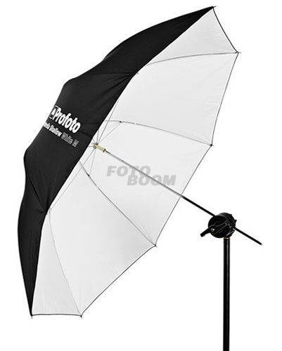 Paraguas Blanco Medio 105cm .